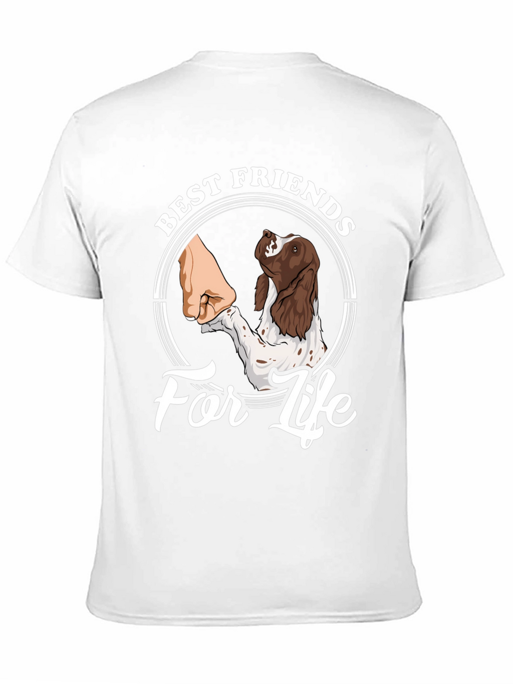Best Friends For Life Dog T-Shirt