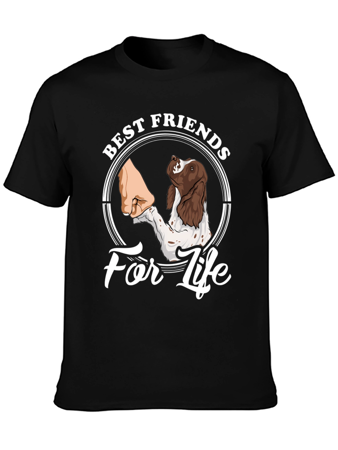Best Friends For Life Dog T-Shirt