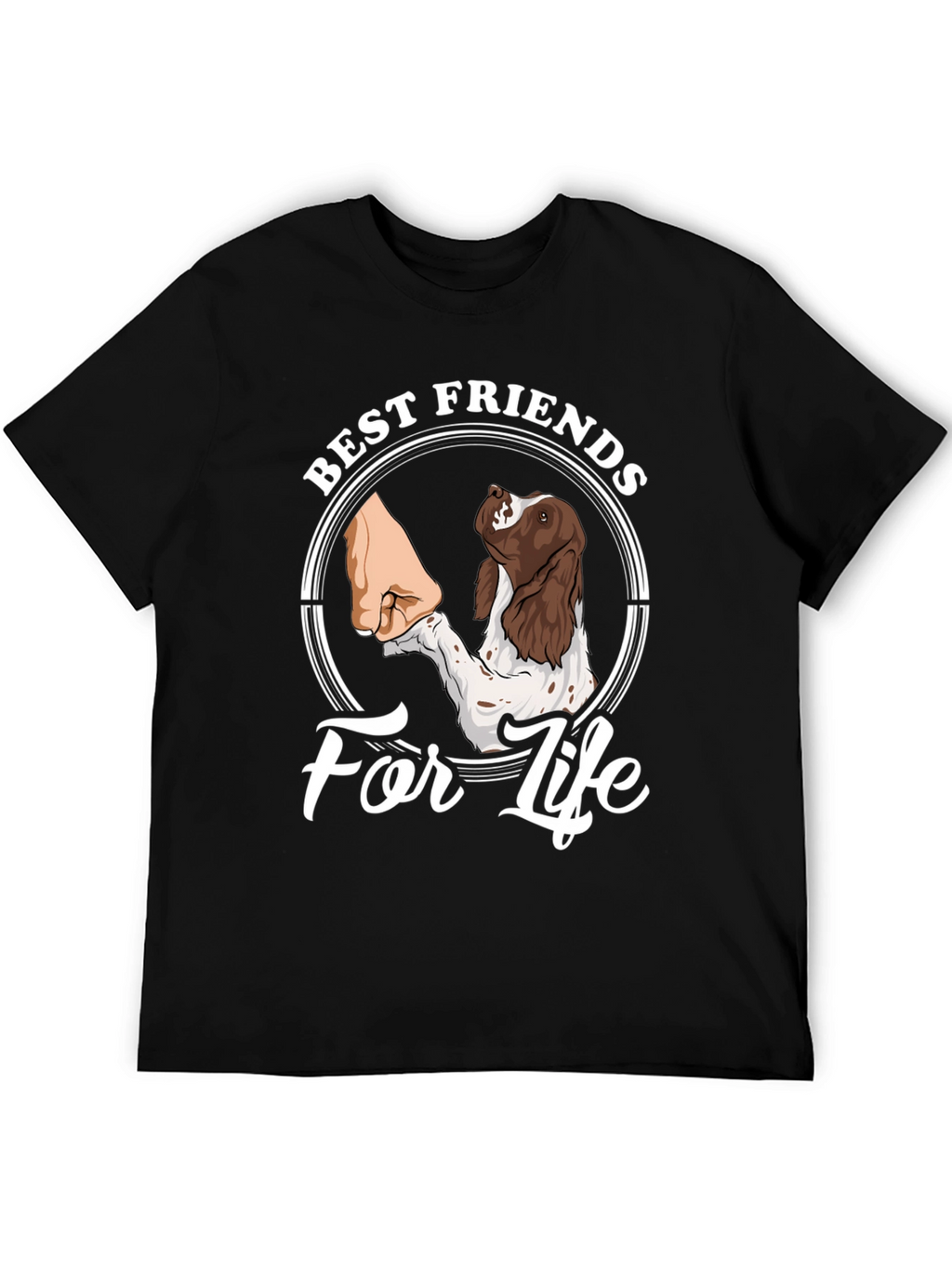 Best Friends For Life Dog T-Shirt
