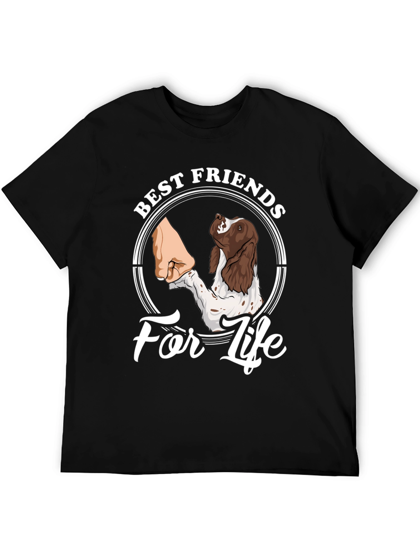 Best Friends For Life Dog T-Shirt