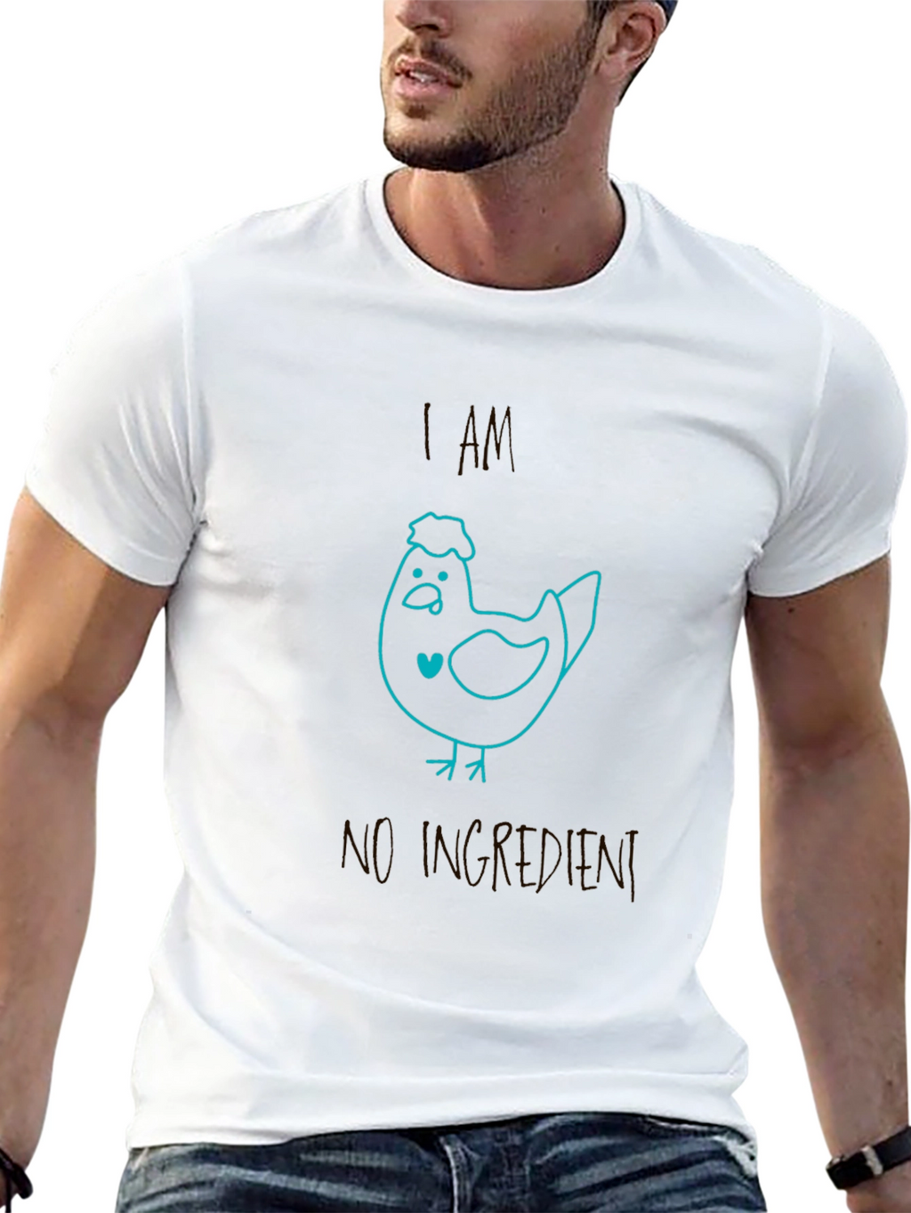 I AM NO INGREDIENT Chicken Graphic Tee