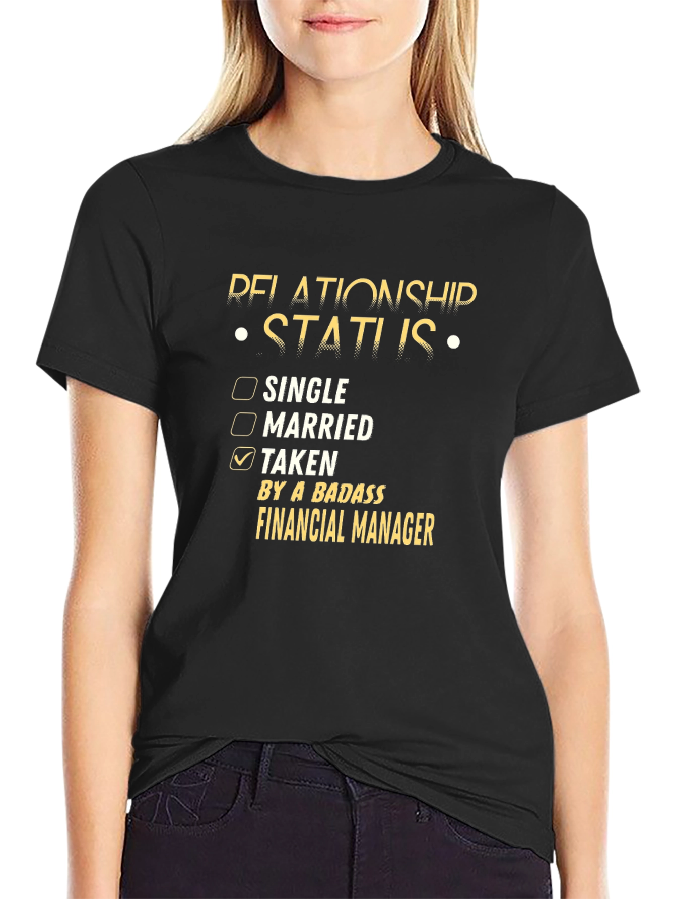 Relationship Status: Taken by a Badass Financial Manager T-Shirt