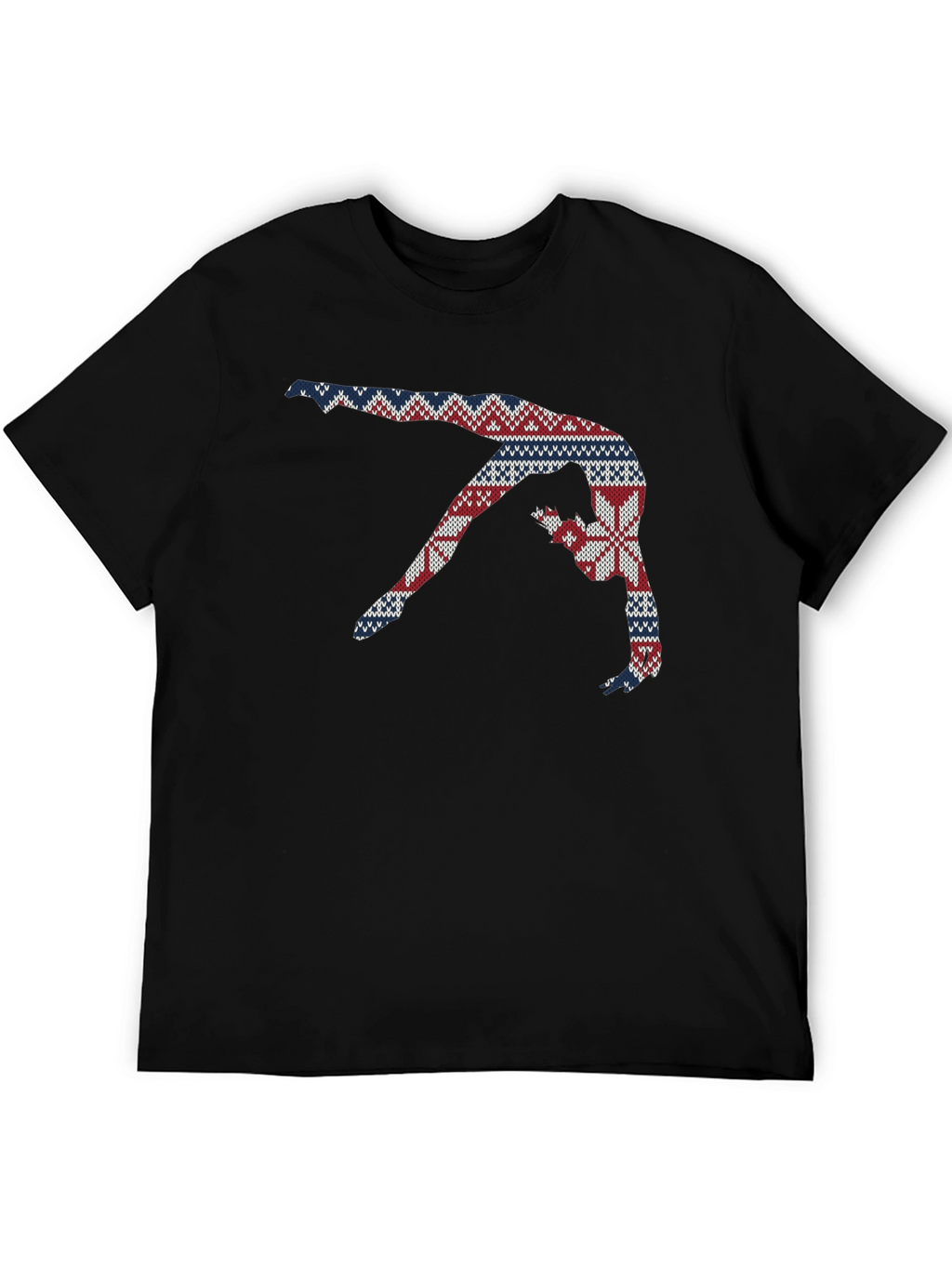Gymnast Ugly Christmas Sweater T-Shirt