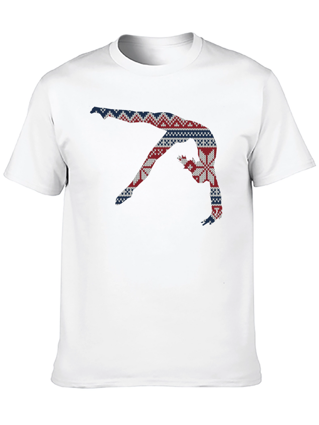 Gymnast Ugly Christmas Sweater T-Shirt