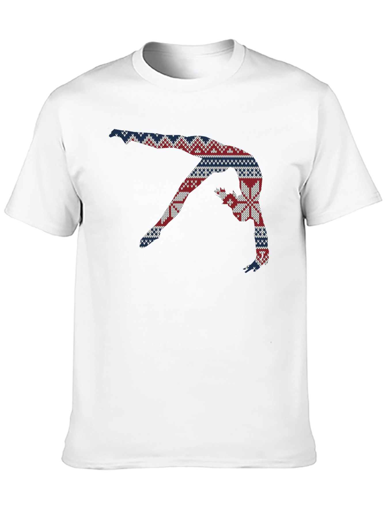 Gymnast Ugly Christmas Sweater T-Shirt