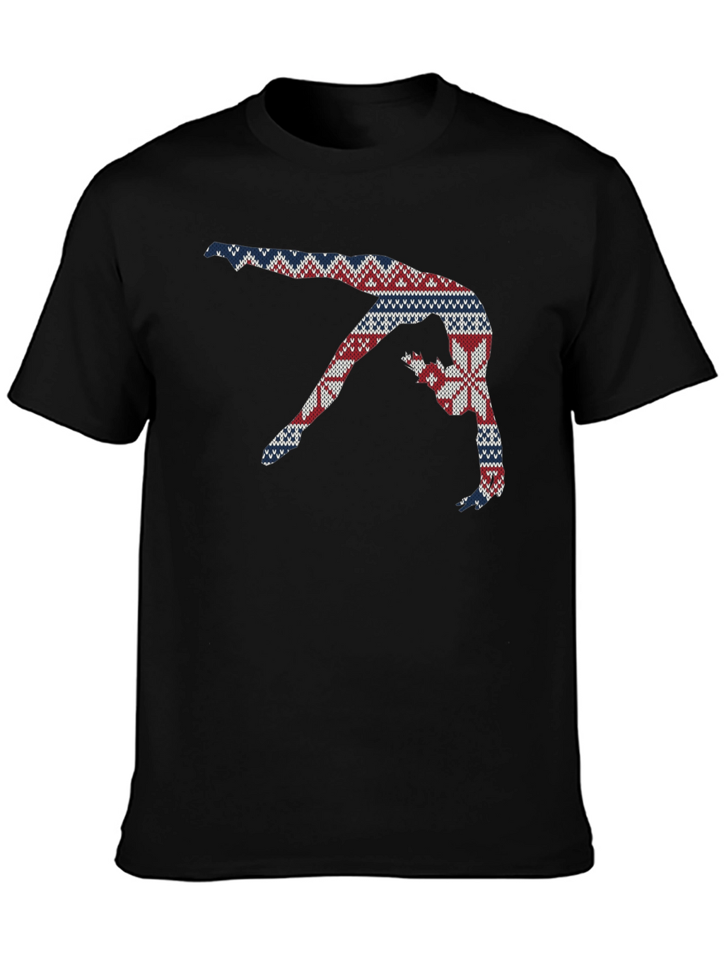 Gymnast Ugly Christmas Sweater T-Shirt