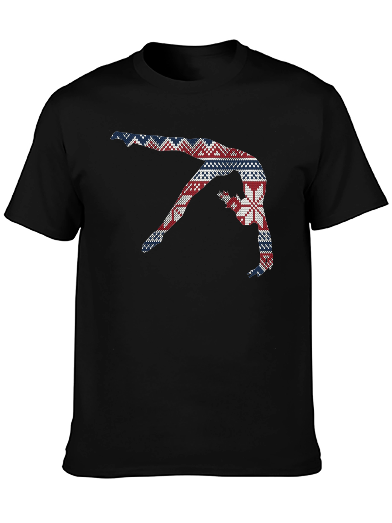 Gymnast Ugly Christmas Sweater T-Shirt