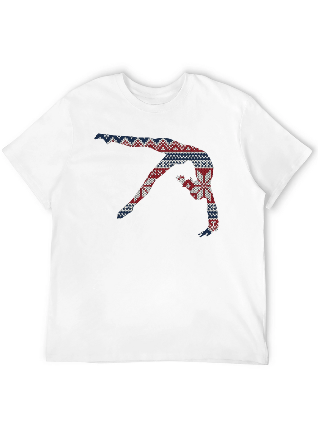 Gymnast Ugly Christmas Sweater T-Shirt
