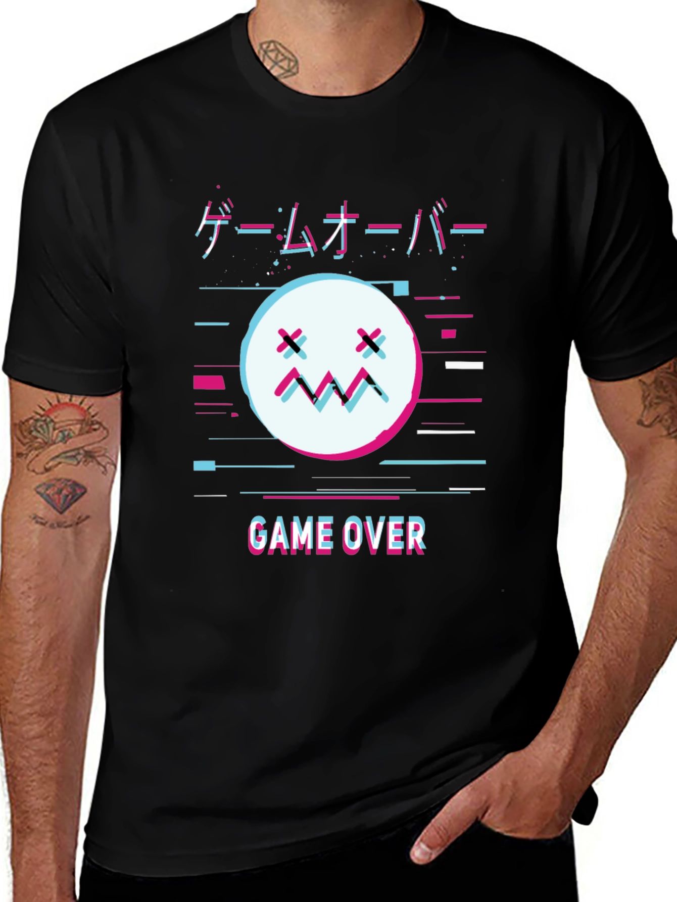 Game Over Graphic Tee - Retro Style