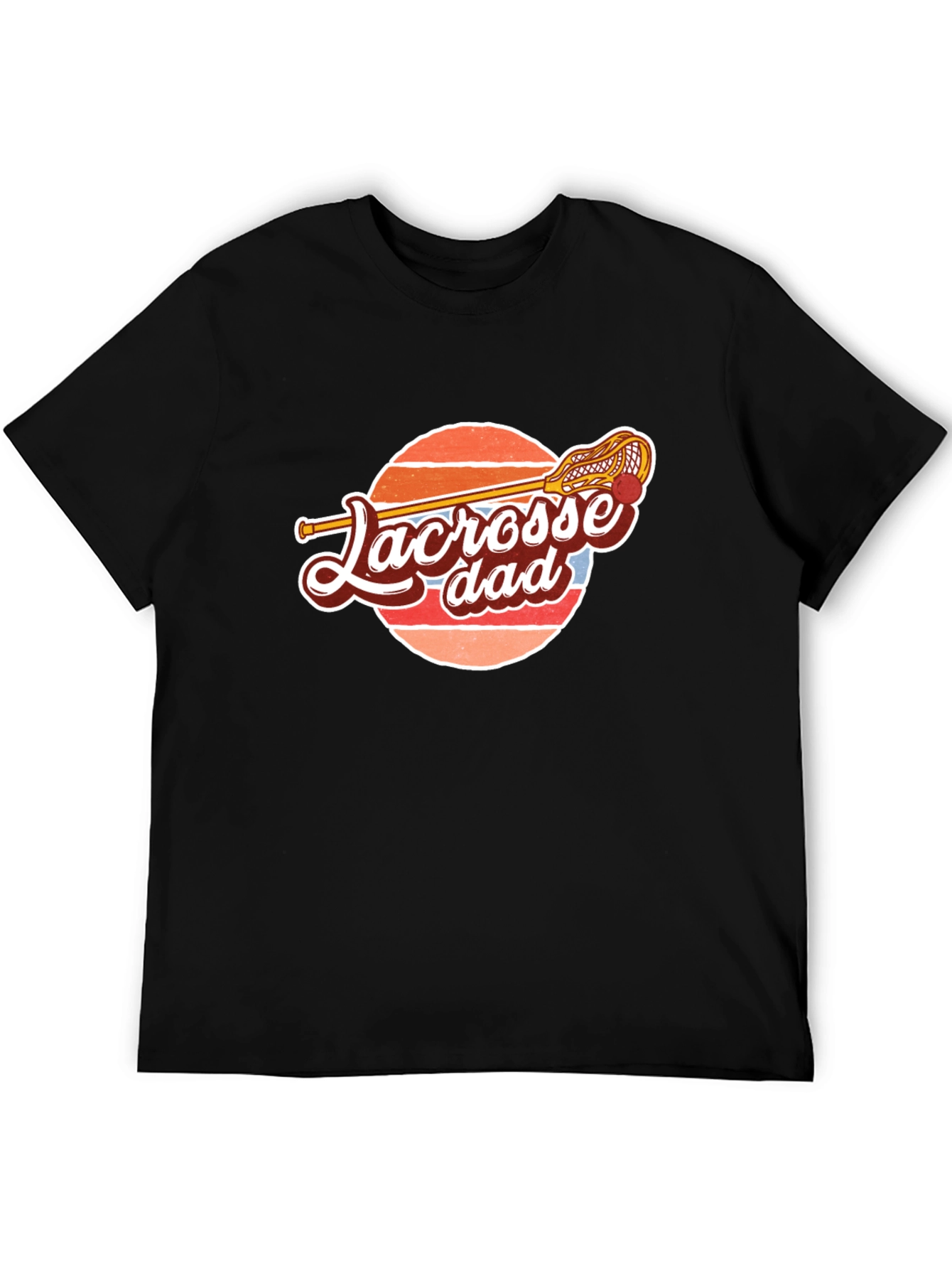 Lacrosse Dad Graphic Tee - Sporty & Stylish