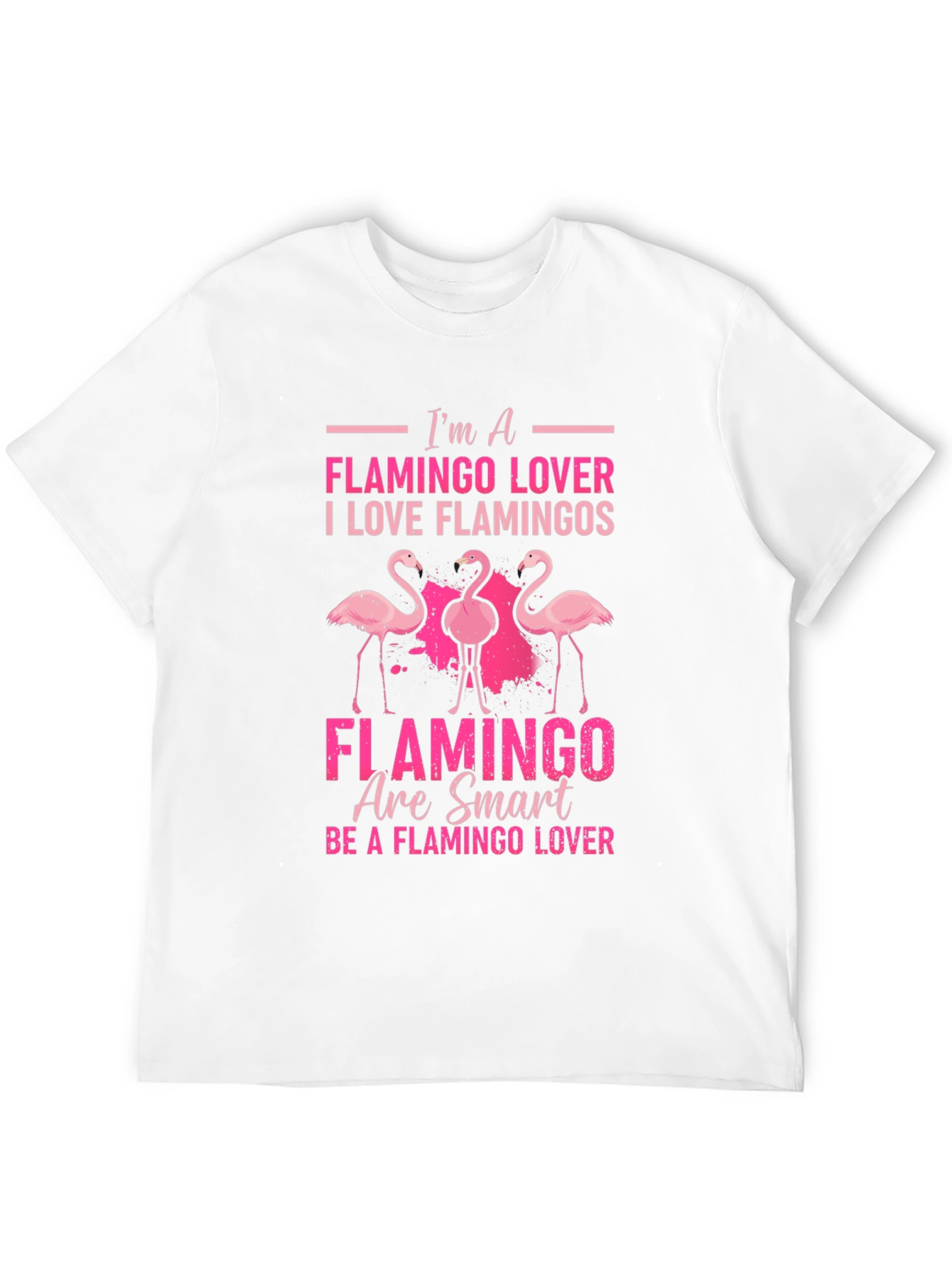 Im a Flamingo Lover Graphic T-Shirt