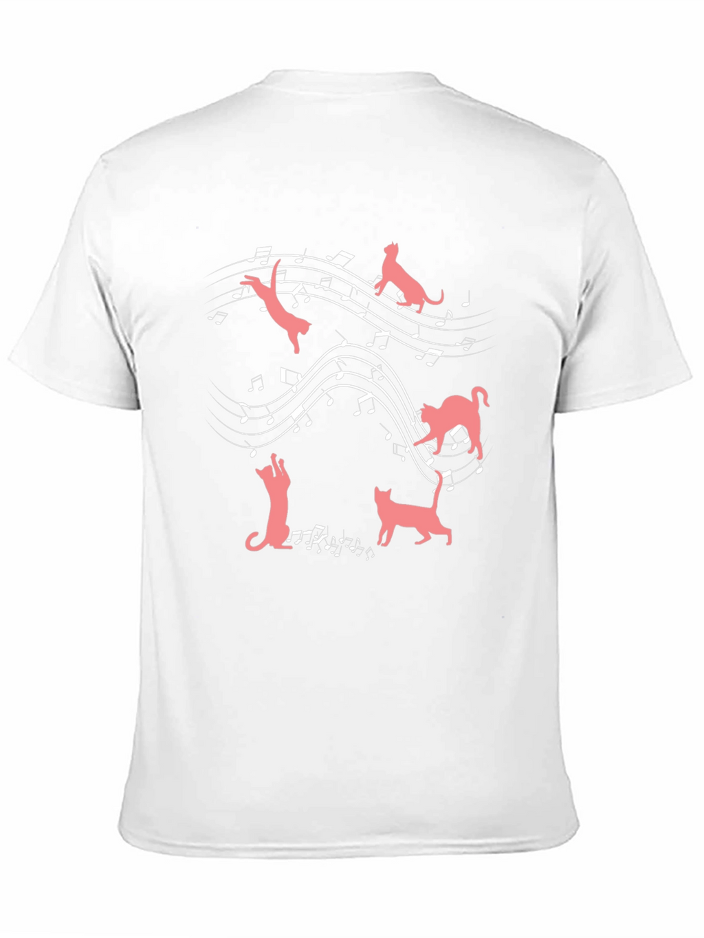 Cats & Music T-Shirt: Feline Harmony Tee