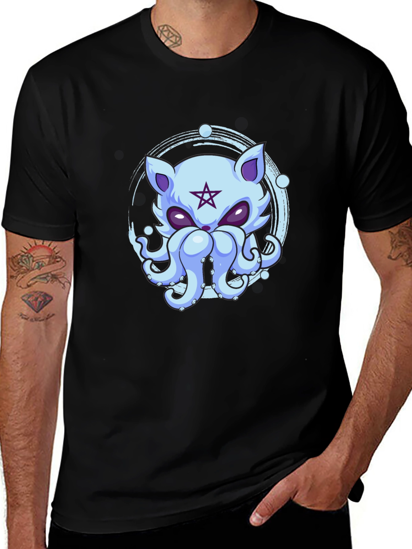 Cthulhu Cat T-Shirt - Unique Design