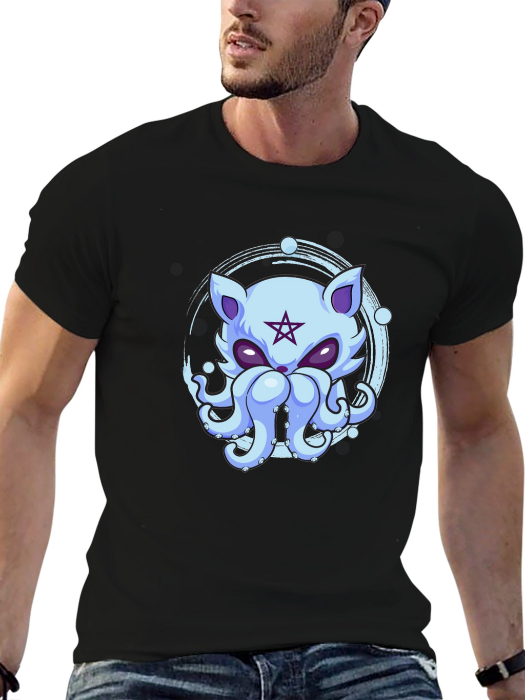 Cthulhu Cat T-Shirt - Unique Design