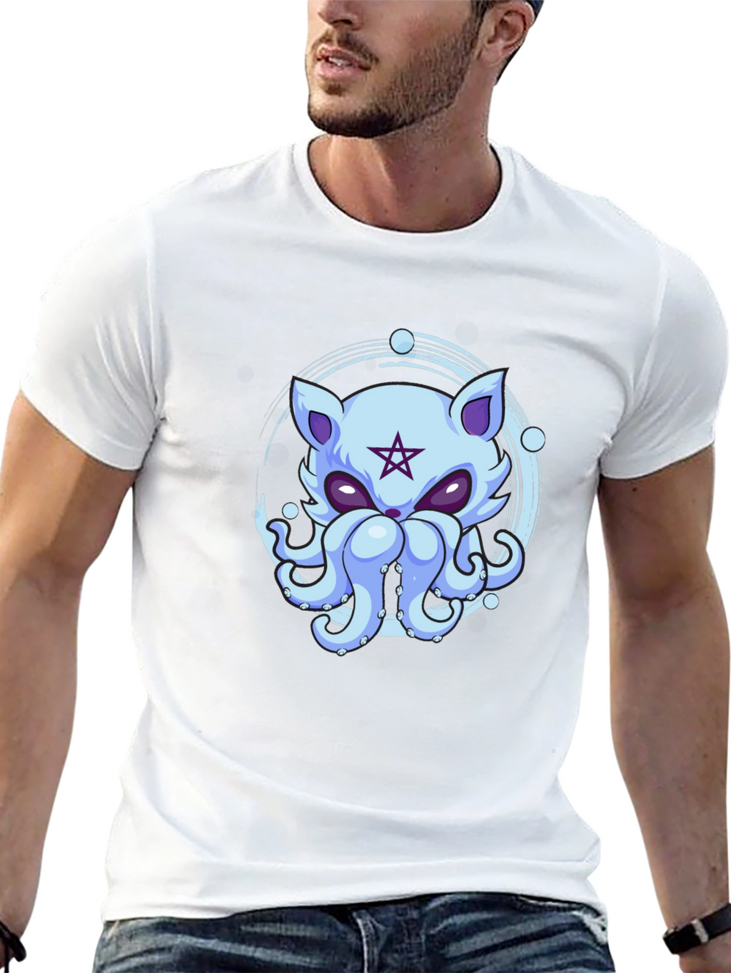 Cthulhu Cat T-Shirt - Unique Design