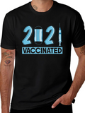 Vaccinated 2021 T-Shirt - Novelty Pandemic Tee