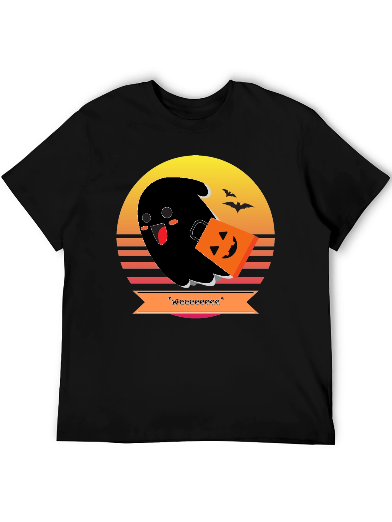 Spooky Cute Ghost Halloween T-Shirt