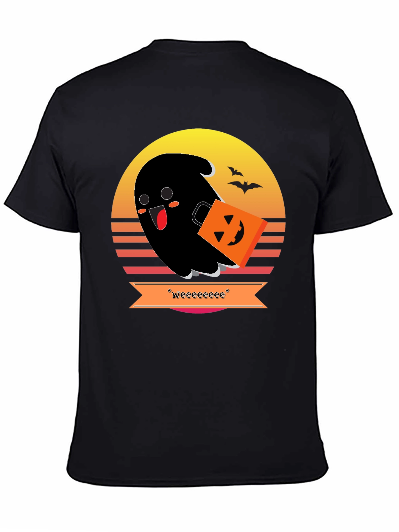 Spooky Cute Ghost Halloween T-Shirt