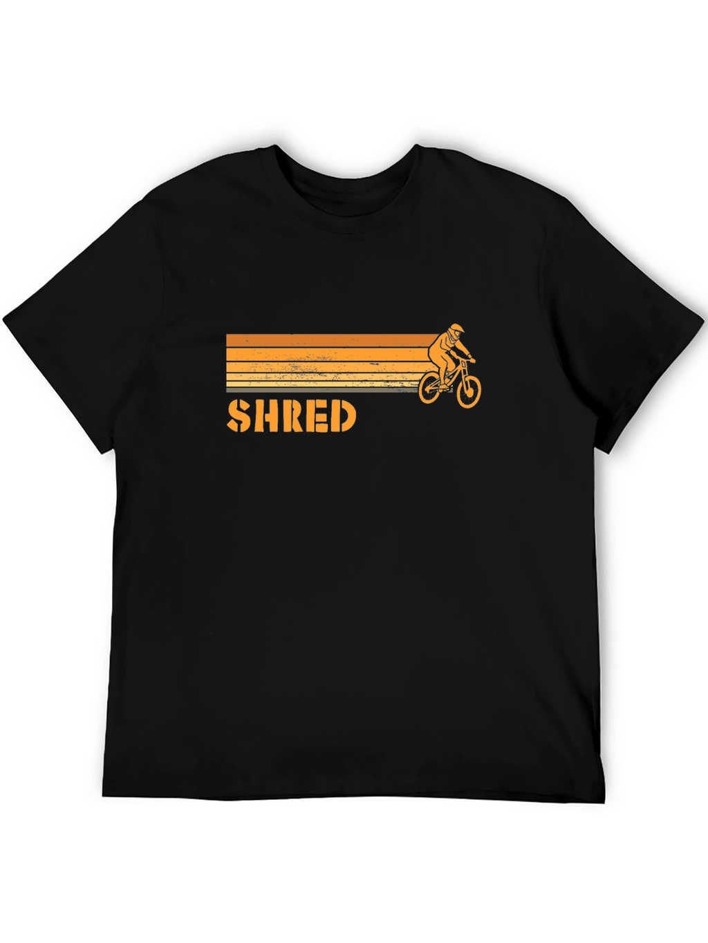 Shred Mountain Biker Graphic Tee - Ride in Style!