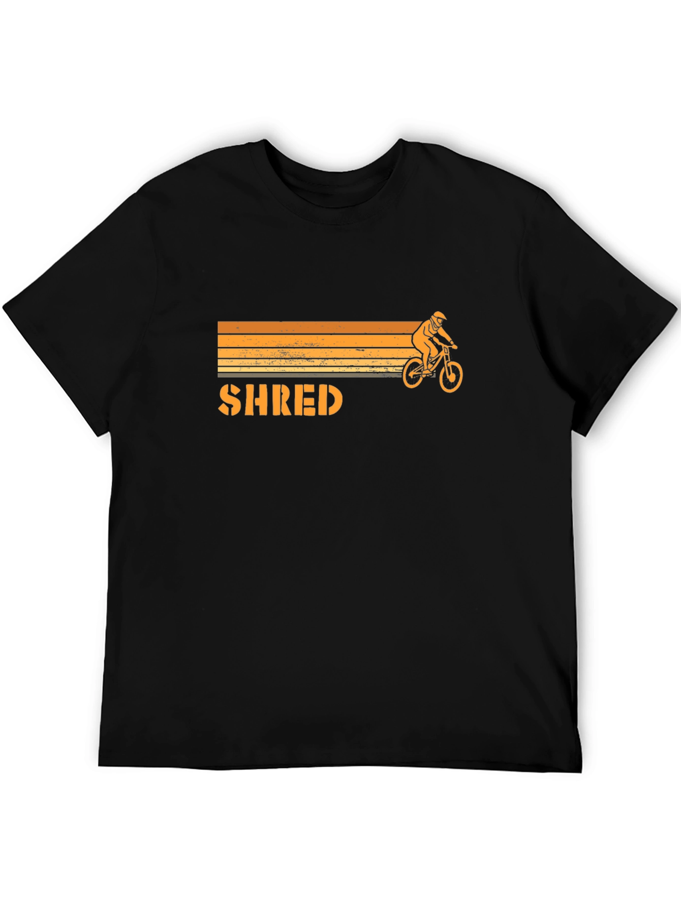 Shred Mountain Biker Graphic Tee - Ride in Style!