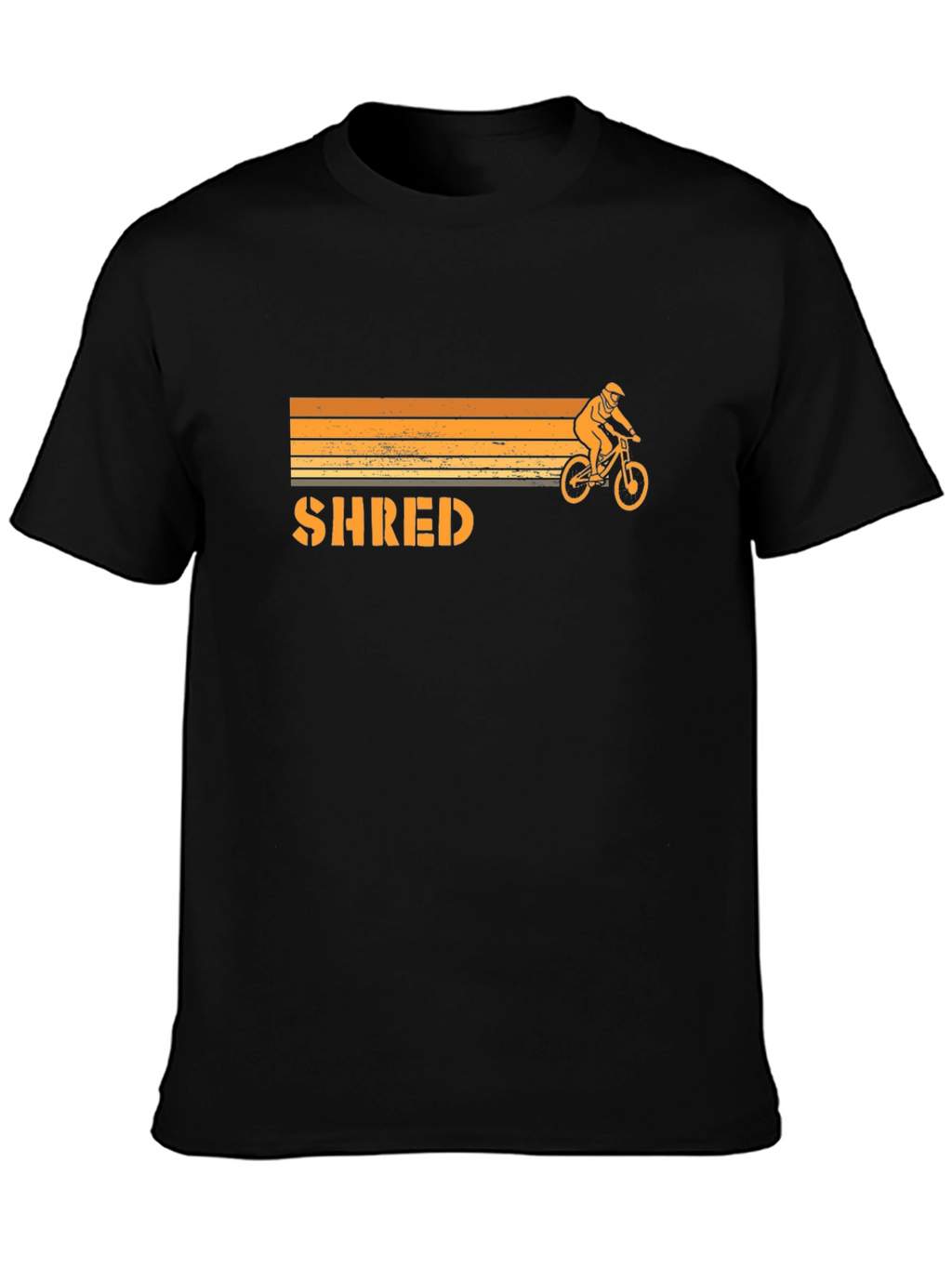 Shred Mountain Biker Graphic Tee - Ride in Style!