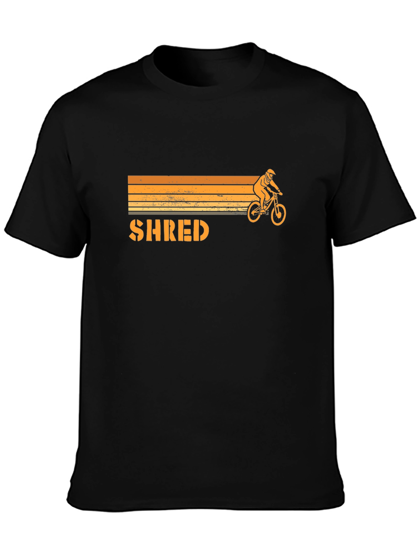 Shred Mountain Biker Graphic Tee - Ride in Style!