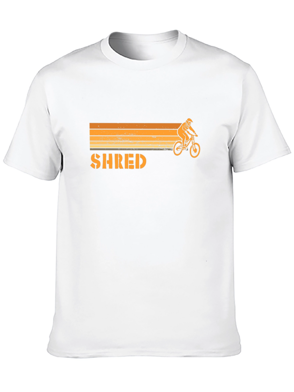 Shred Mountain Biker Graphic Tee - Ride in Style!