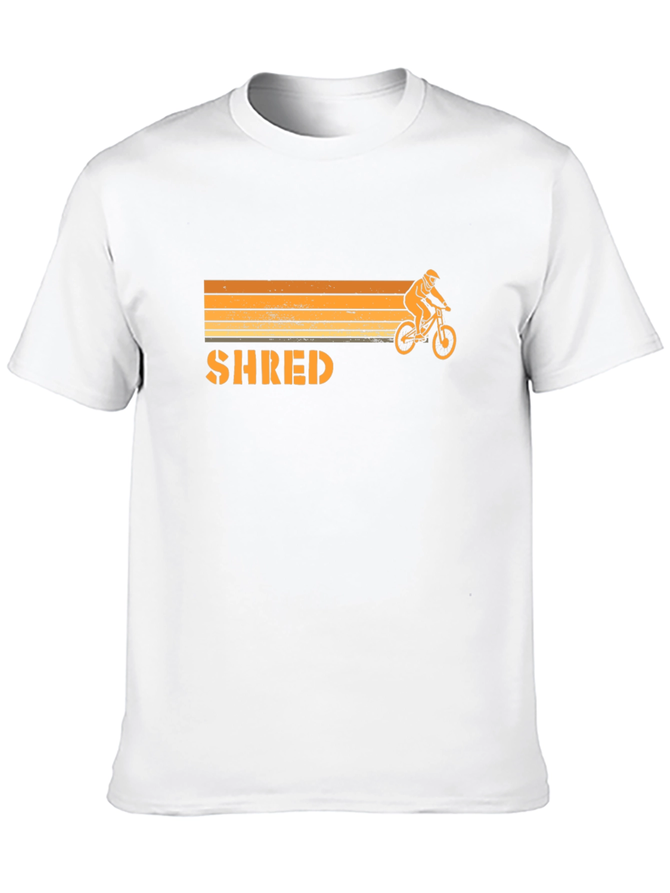 Shred Mountain Biker Graphic Tee - Ride in Style!