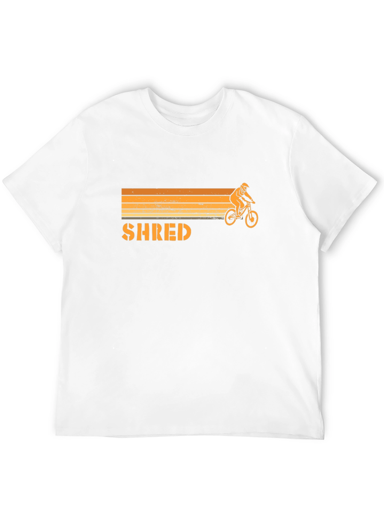 Shred Mountain Biker Graphic Tee - Ride in Style!