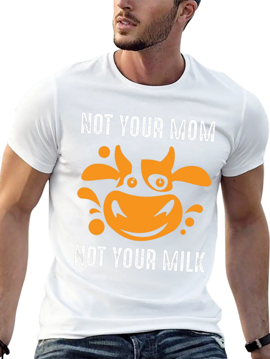 Not Your Mom Not Your Milk Vegan T-Shirt