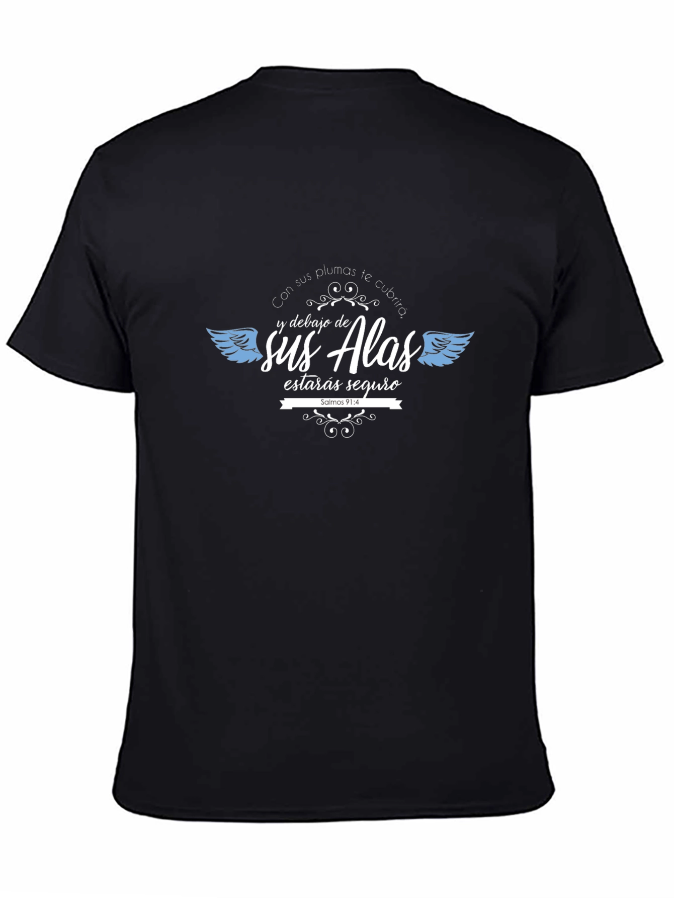 Wings of Protection T-Shirt - Psalm 91:4