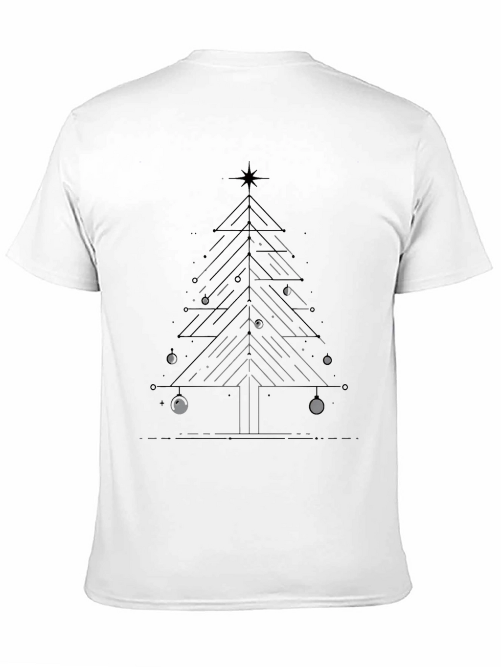 Minimalist Christmas Tree T-Shirt