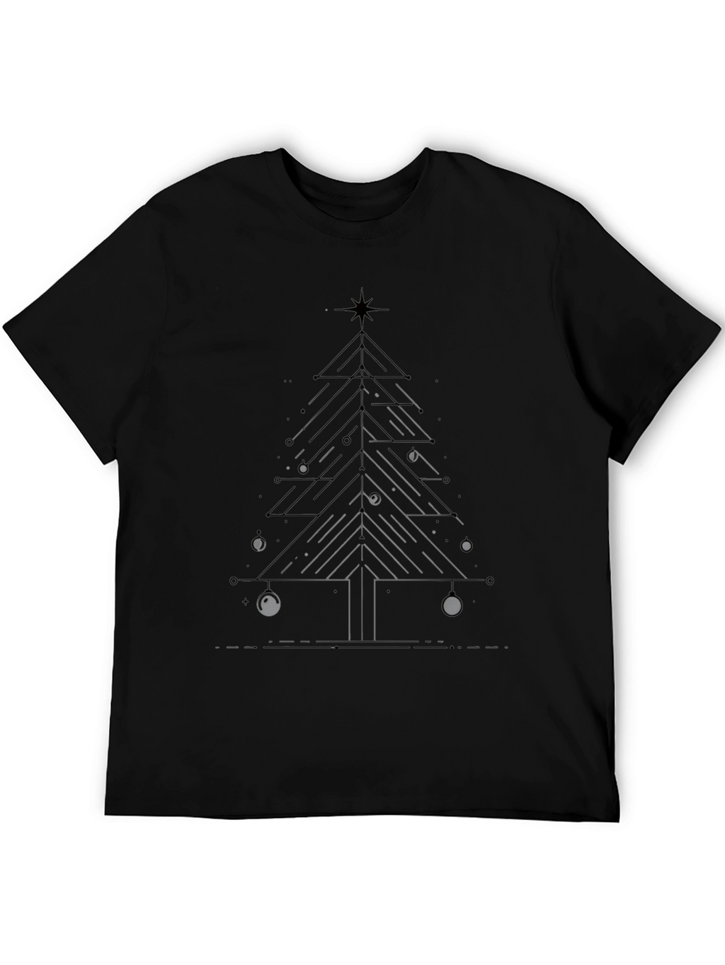 Minimalist Christmas Tree T-Shirt