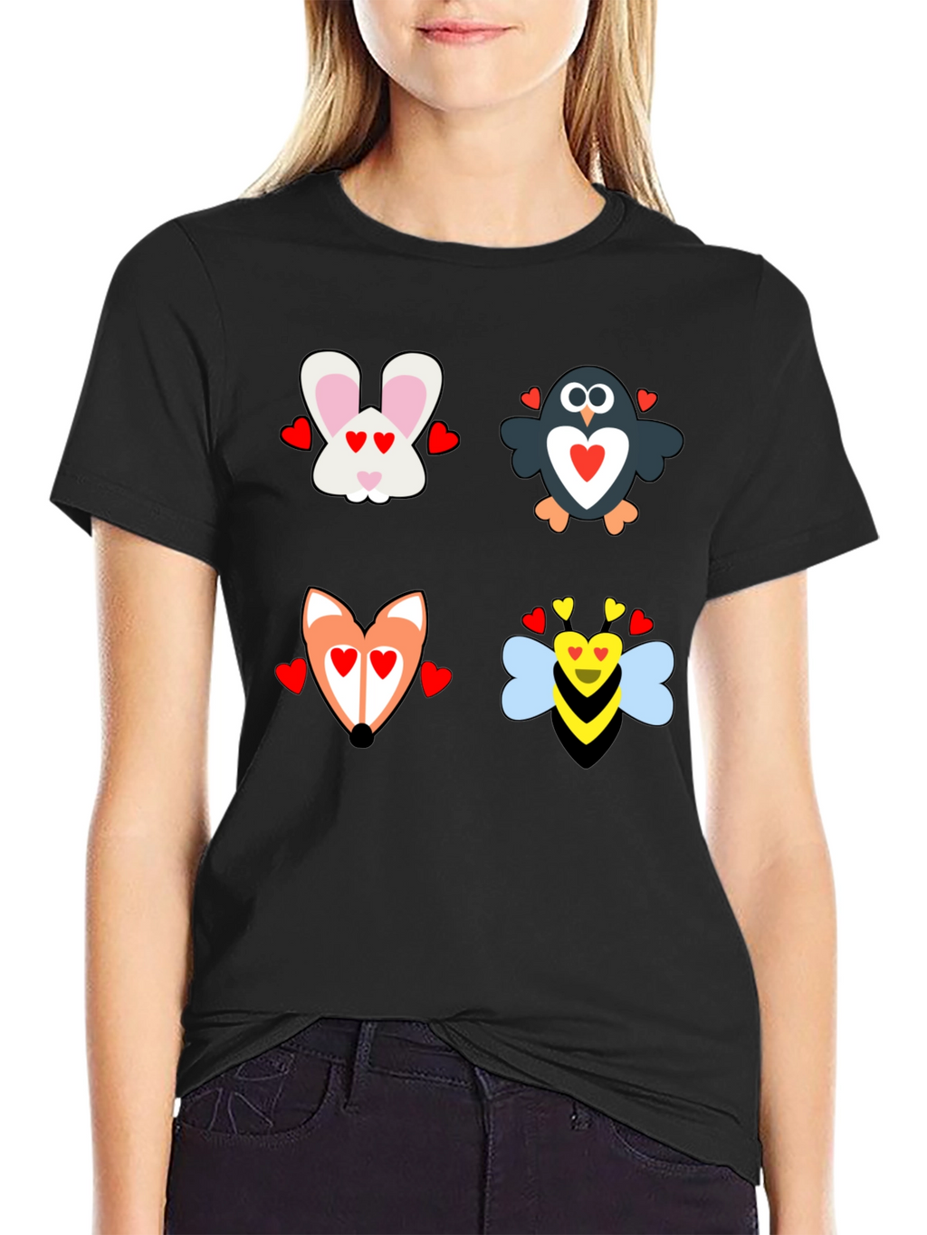 Cute Valentines Day Animal T-Shirt