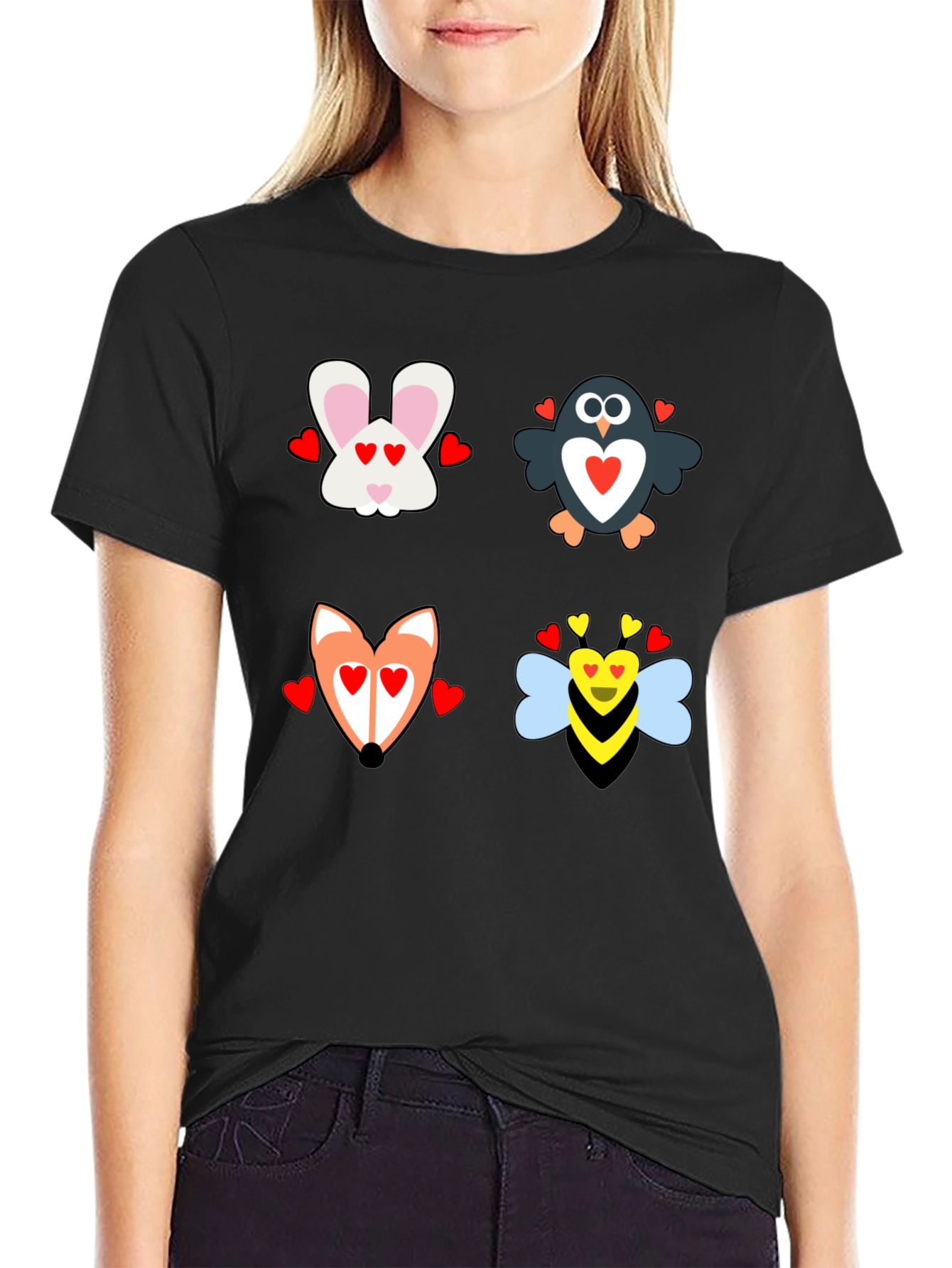 Cute Valentines Day Animal T-Shirt