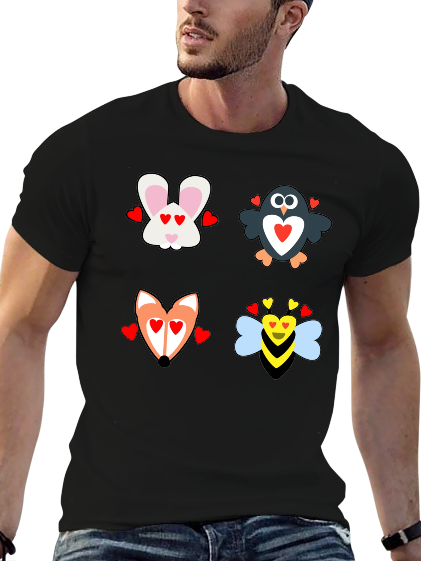 Cute Valentines Day Animal T-Shirt