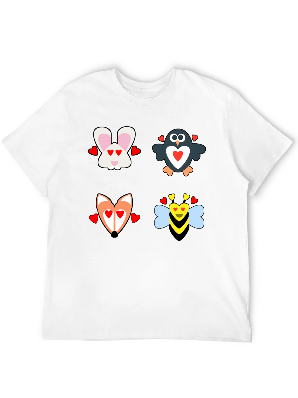 Cute Valentines Day Animal T-Shirt