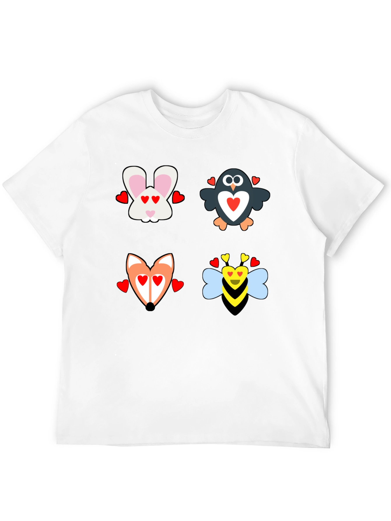 Cute Valentines Day Animal T-Shirt