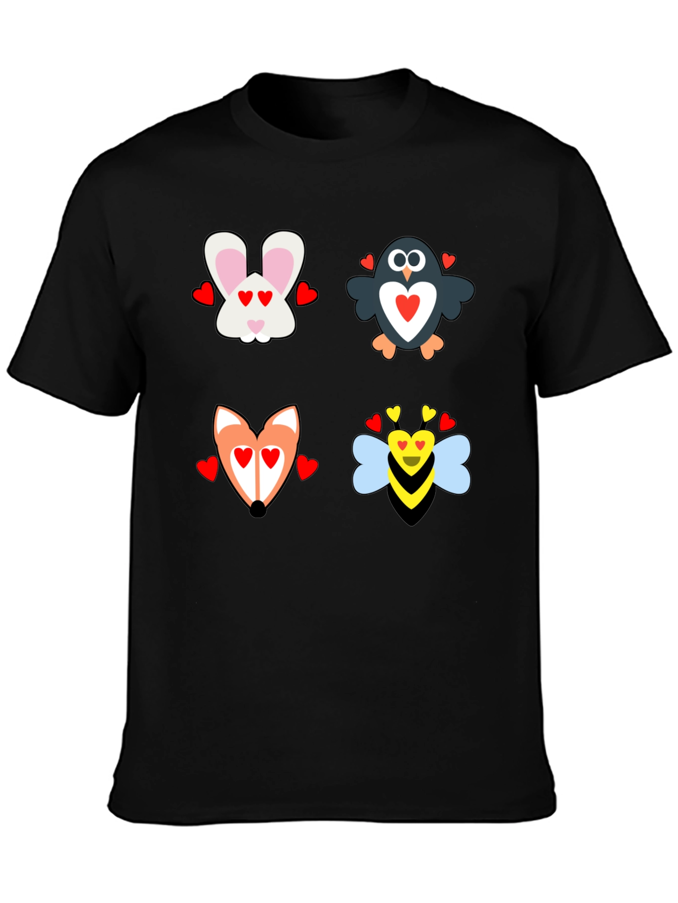 Cute Valentines Day Animal T-Shirt