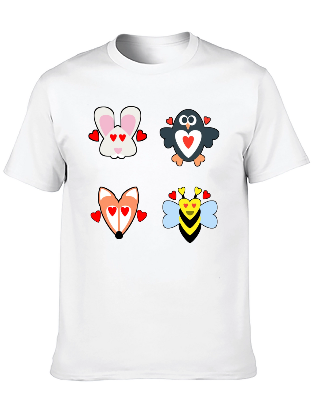 Cute Valentines Day Animal T-Shirt
