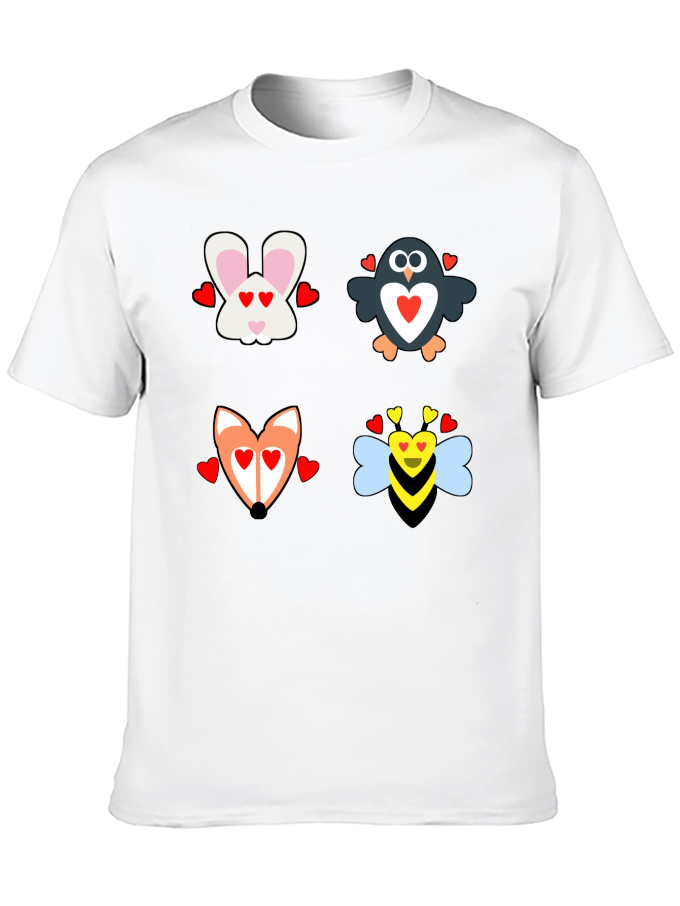 Cute Valentines Day Animal T-Shirt