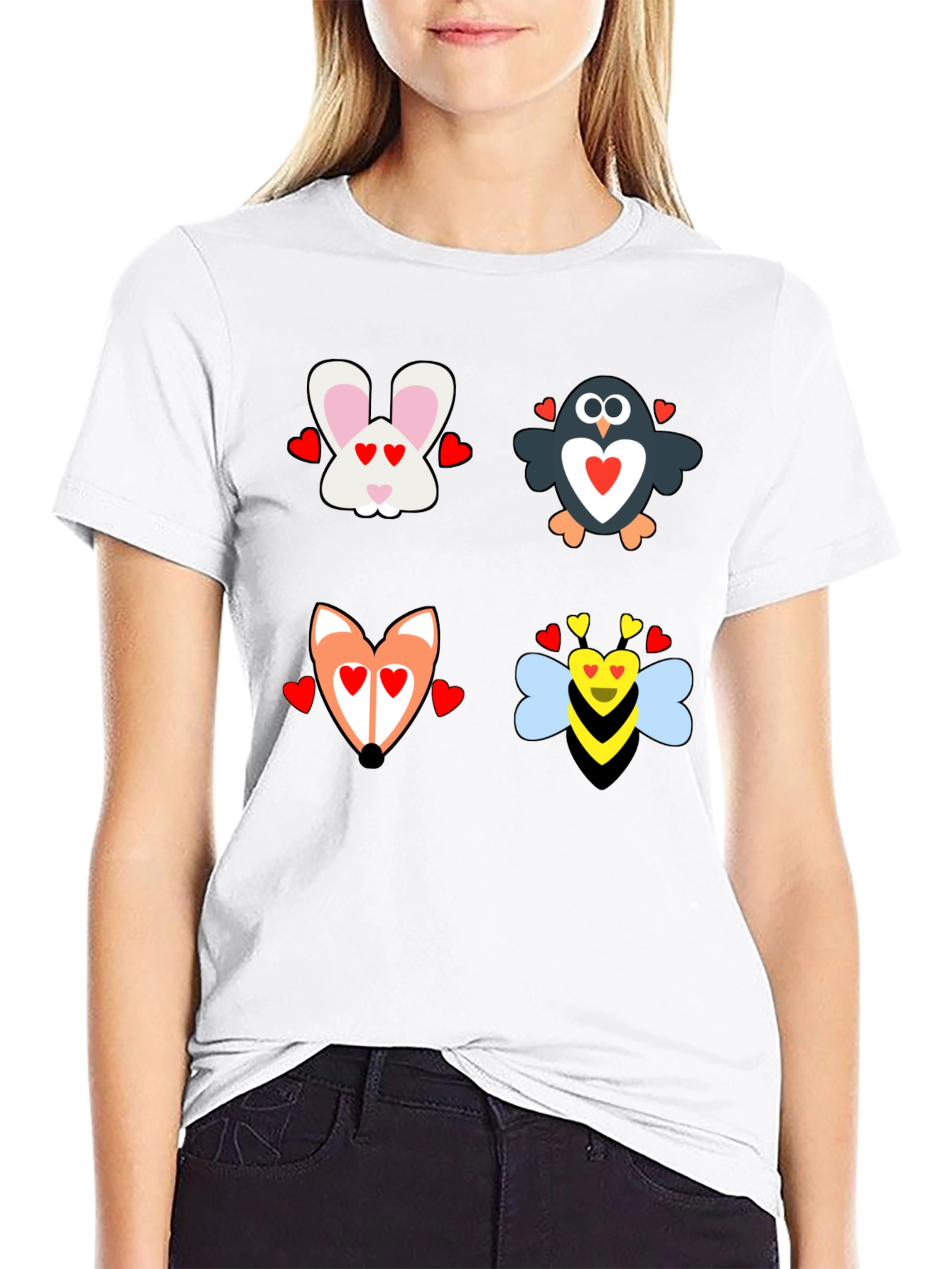 Cute Valentines Day Animal T-Shirt