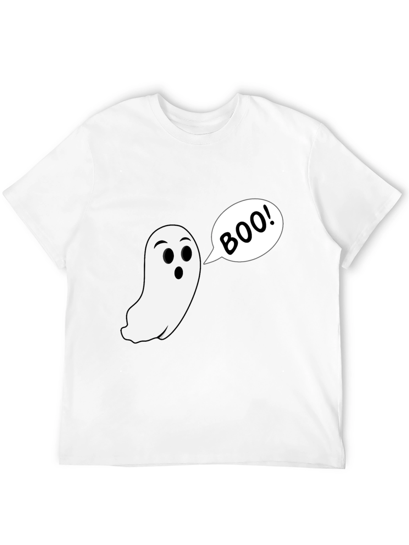 Boo Ghost T-Shirt - Spooky Season Style