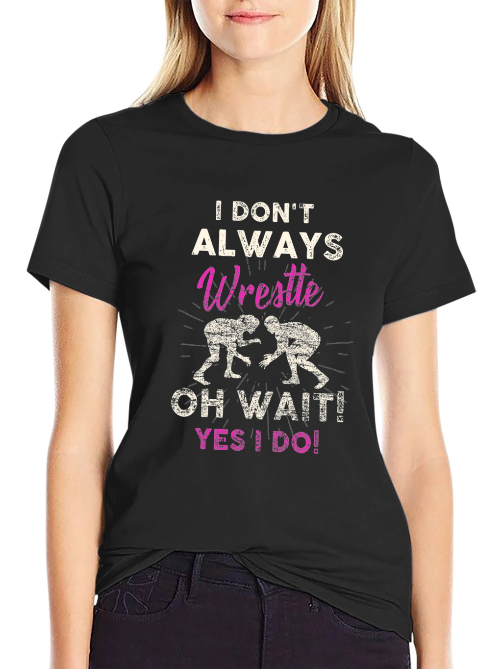 Wrestle Graphic T-Shirt