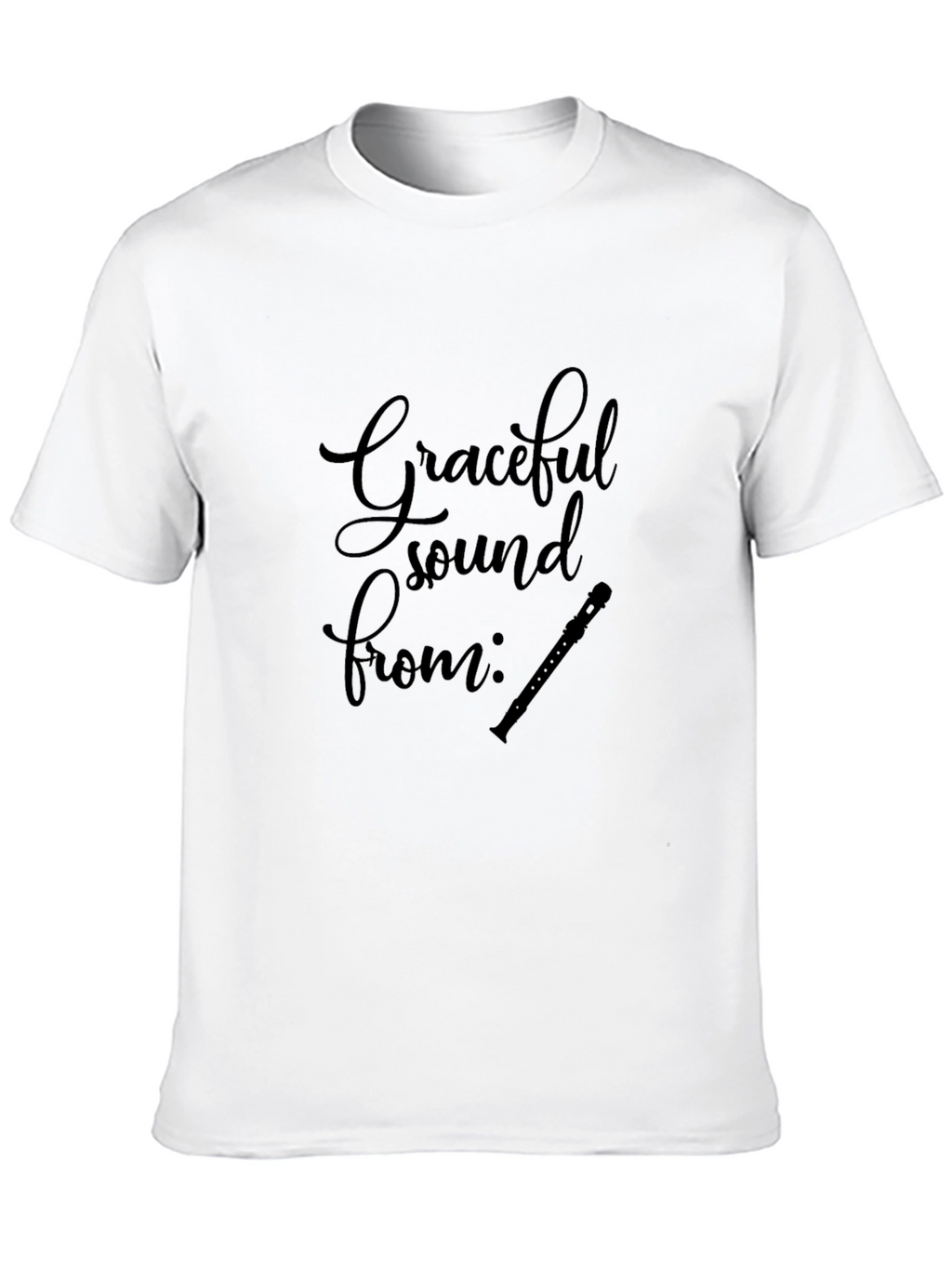 Graceful Sound From Flute T-Shirt