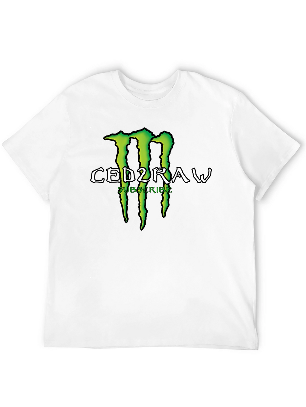 CED2RAW Subscribe Graphic Print T-Shirt