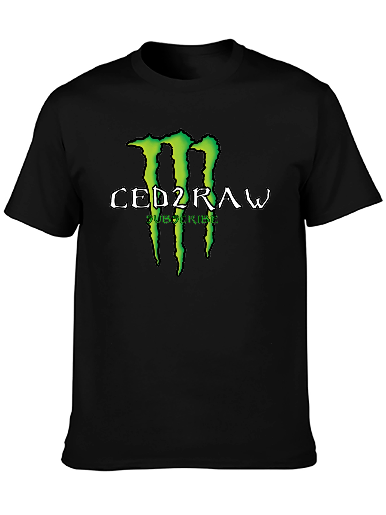 CED2RAW Subscribe Graphic Print T-Shirt