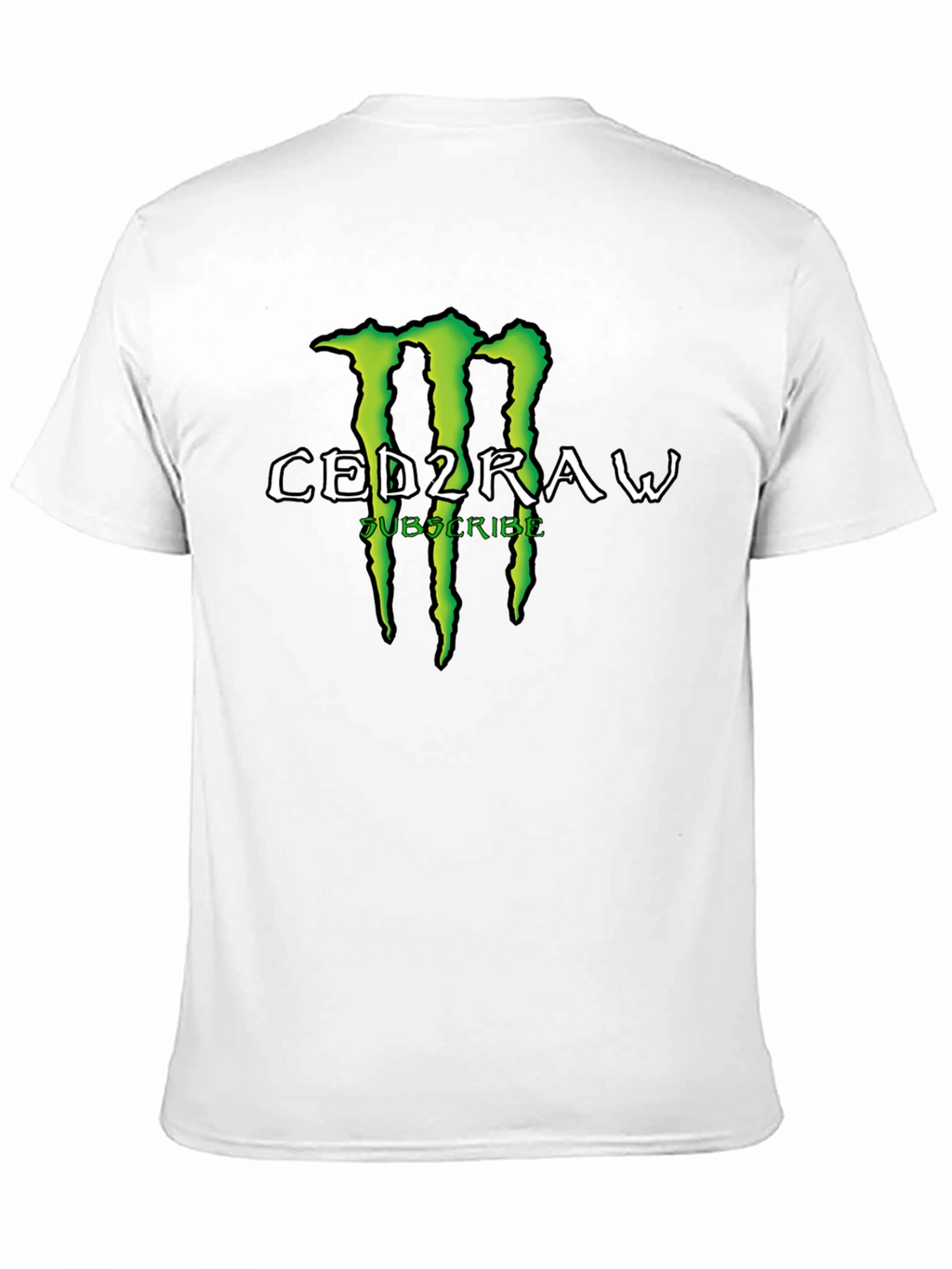 CED2RAW Subscribe Graphic Print T-Shirt