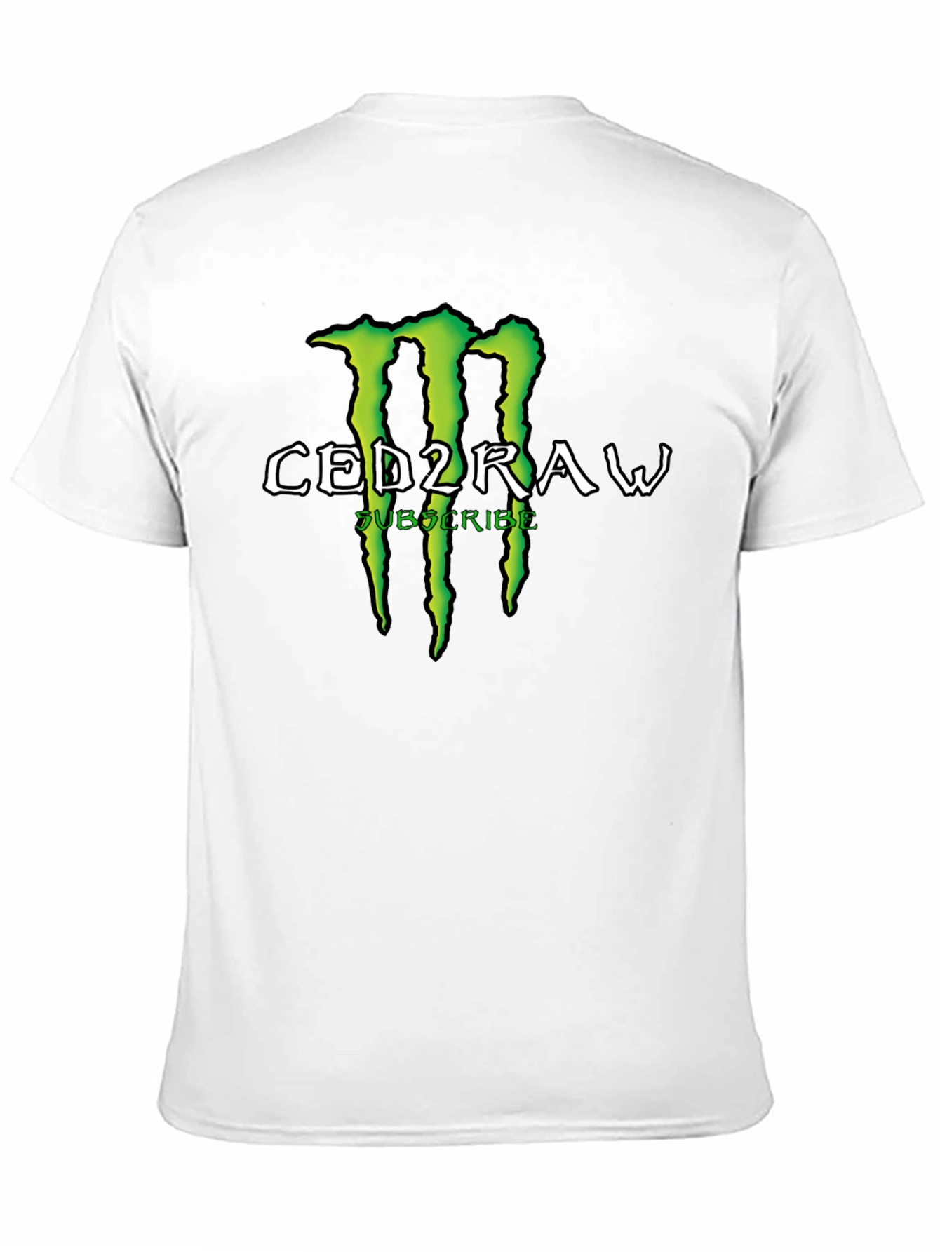 CED2RAW Subscribe Graphic Print T-Shirt
