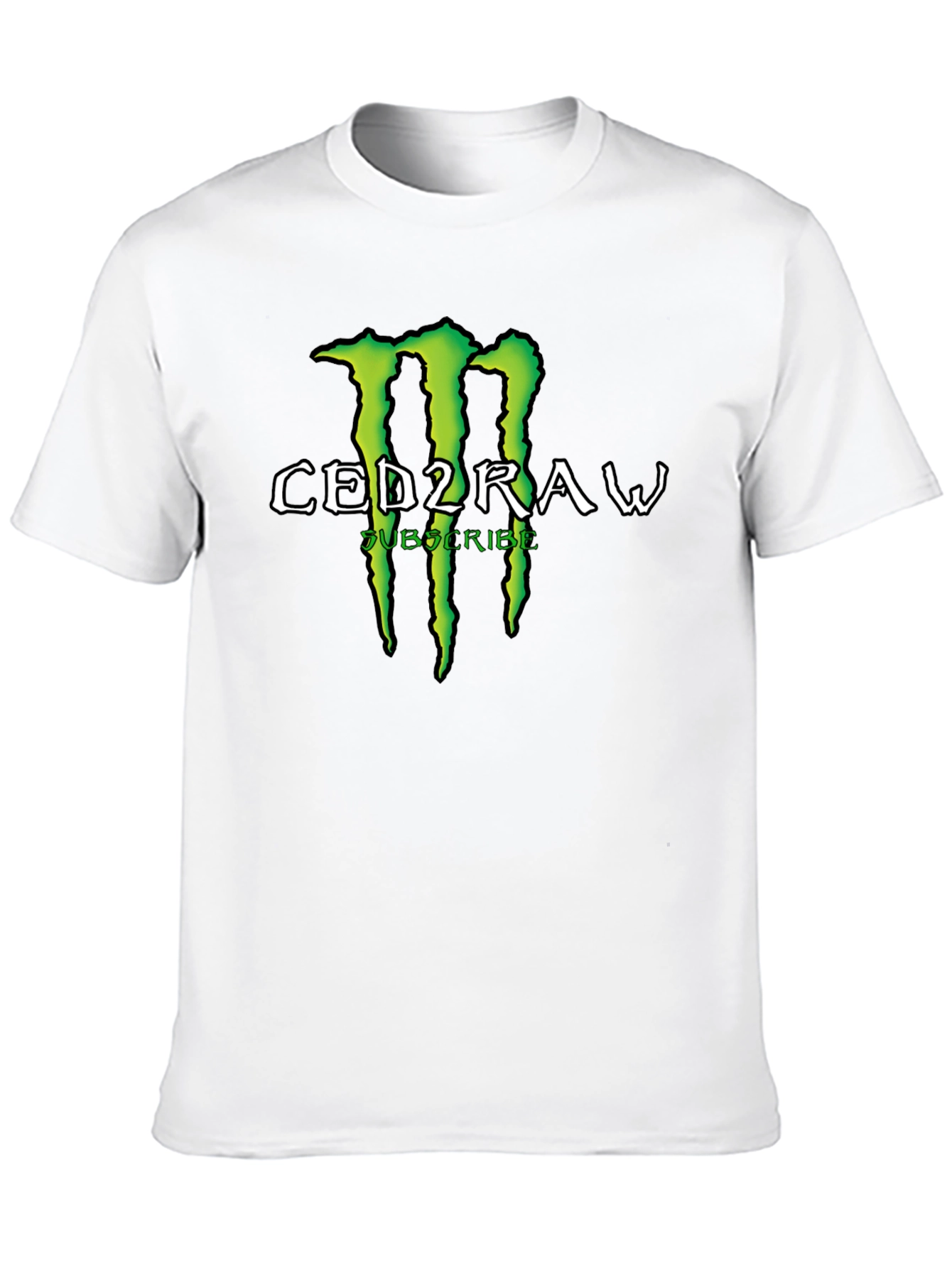 CED2RAW Subscribe Graphic Print T-Shirt